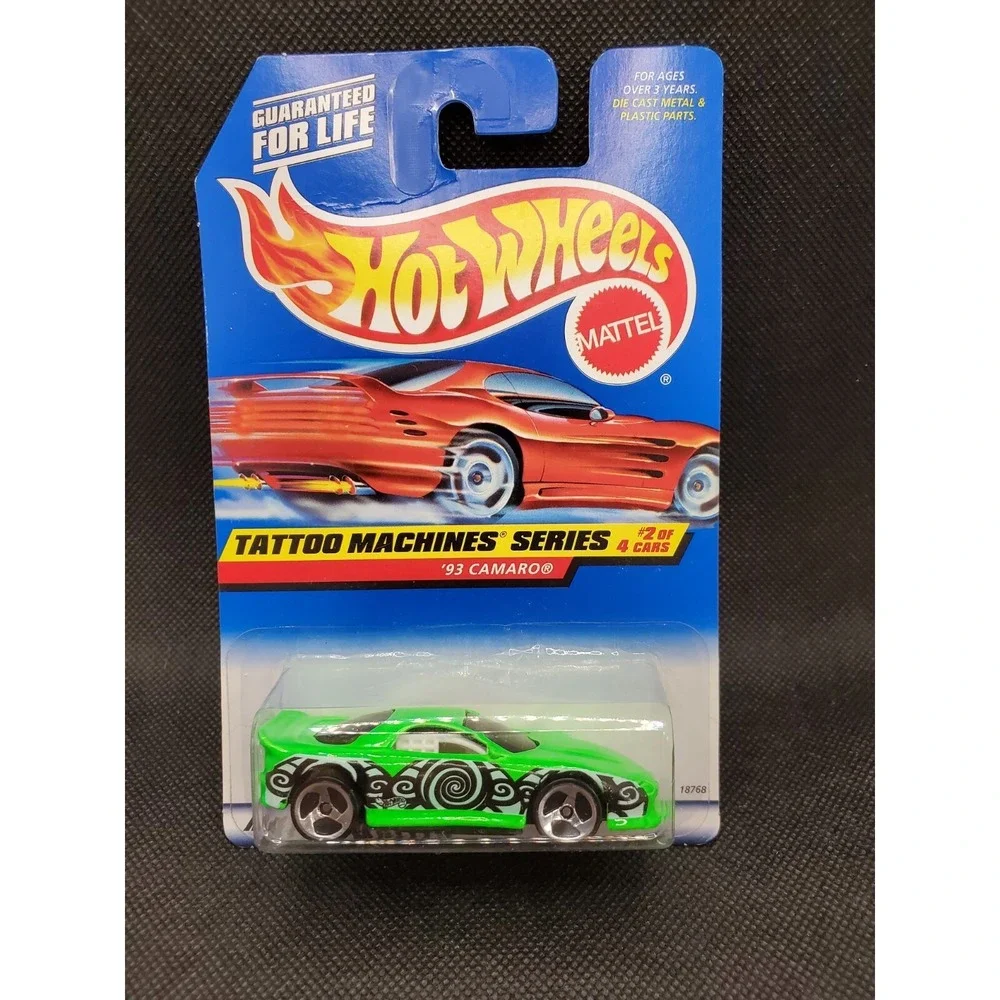 New Hot Wheels '93 Camaro Tattoo Machines Series #2 of 4 Factory Sealed